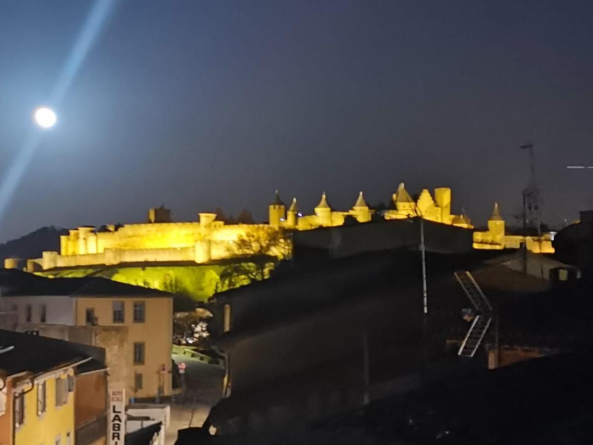 Rooftop Face A La Cite 'Rfc' Carcassonne Buitenkant foto